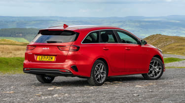 Kia Ceed Sportswagon rear corner parked